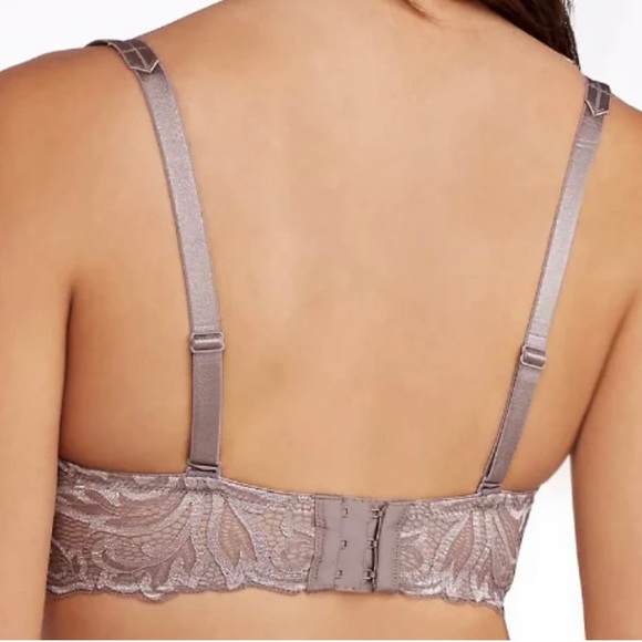 NWT Paramour Sophia Stretch Lace Bra Mink 135021 Size 36DD - Picture 3 of 3